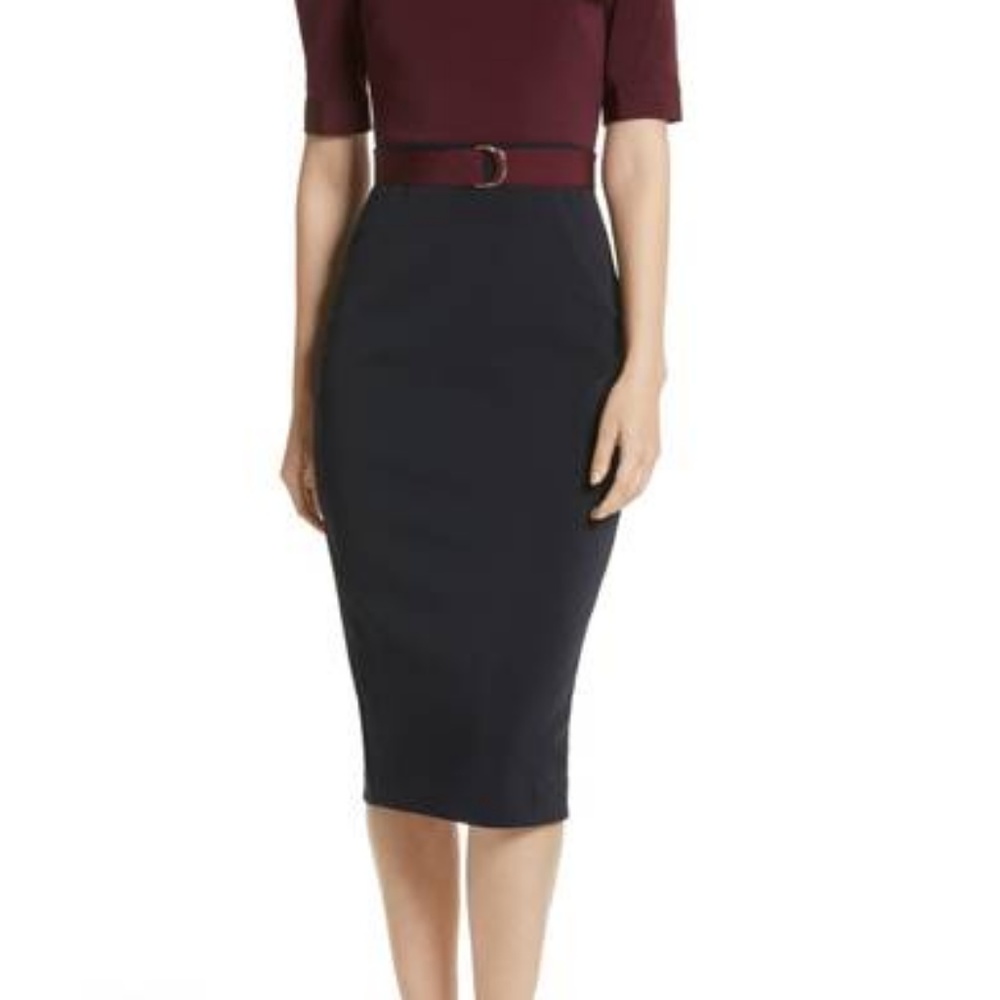 Ted Baker London Wandee Ponte Dress Size 4 - Picture 6 of 7